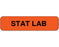 Shamrock - Pre-Printed Label Advisory Label Red Vac STAT LAB Black Alert Label 5/16 X 1-1/4 Inch - UPCR-1182