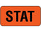 Shamrock Scientific Shamrock Pre-Printed Label Advisory Label STAT Fluorescent Red 3/4 X 1-1/2 Inch - UPCR-3005