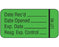 Shamrock Scientific Shamrock Pre-Printed / Write On Label Communication Fill In Date Recd. _____ / Date Opened _____ / Exp. Date ____ ?. Green 3/4 X 1-1/2 Inch - UPCR-3016