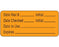 Shamrock - Pre-Printed / Write On Label Advisory Label Orange Vac Date Rec’d _____ Initial _____ / Date Checked _____ Initial _____ … Black Quality Control Label 1 X 2-1/4 Inch - UPCR-6056