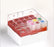 BioBOX - Cryo Storage Box 52 X 76 X 76 mm Red Polycarbonate 25 Vial Capacity - 3039R