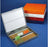 Globe Scientific Globe Scientific Slide Storage Box 25 X 75 mm Storage Box and 1 X 3 Inch Microscope Slides Red ABS Plastic / Cork 100 Slides - 513079R