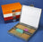 Globe Scientific Globe Scientific Slide Storage Box 25 X 75 mm Storage Box and 1 X 3 Inch Microscope Slides Red ABS Plastic / Cork 100 Slides - 513079R