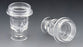 Globe Scientific Micro Sample Cup 16 X 20 mm, 0.5 mL For Kodak and Ortho Analyzers - 5548