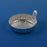 Globe Scientific DISH, WEIGH ALUM CRIMPED W/TAB57ML (1000/CS) D/S - 8306