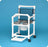 IPU IPU Commode / Shower Chair ipu Mesh Back - VL OF9250 OS B