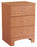 Drive Medical Oslo 3 Drawer Bedside Cabinet