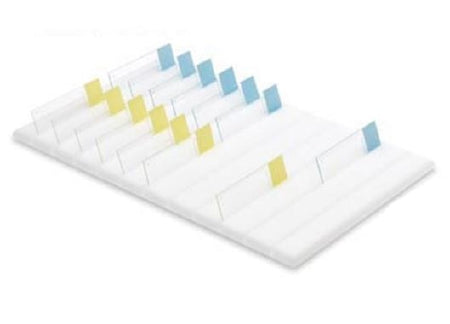 Market Lab - Slide Rack 22 Horizontally / 66 Vertically Slide Capacity, 1 X 7 X 11-3/4 For Holding 25 X 75 mm Slides - 2290