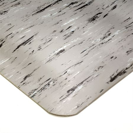Market Lab - Antimicrobial Floor Mat 2 X 3 Foot Gray Vinyl - 3347-GY