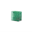 Market Lab - Blood Tube Rack 36 Place 13 mm Tube Size Green 2-1/4 X 4-1/4 X 4-1/4 Inch - 5013-GN