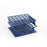 Market Lab - Freezer Test Tubes Test Tube Rack 36 Place 16 mm Tube Size Blue 2-3/4 X 5 X 5 Inch - 5304-BL