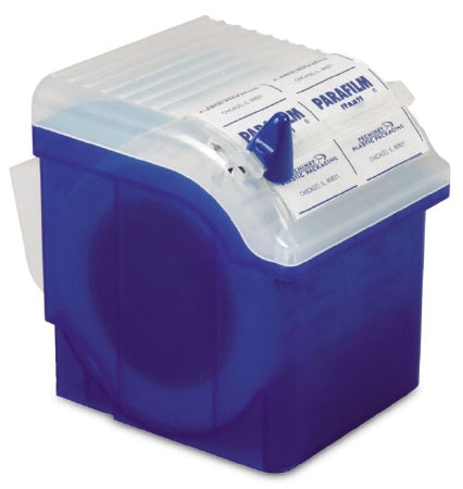 Market Lab - Parafilm Dispenser 4-1/2 X 6 X 6 Inch, Blue For use with 2 or 4 Inch Rolls - 6878-BL