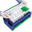 Droplet - Phlebotomy Tray 6 X 9 X 16 Inch, 2 Disposable Inserts, One 13 mm Tube Rack For use with Replaceable Liners - 6989