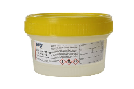Quickfix - Prefilled Formalin Container 125 mL Fill in 250 mL (8.5 oz.) Screw Cap Warning Label / Storage Instructions NonSterile - 24499-24X250ML