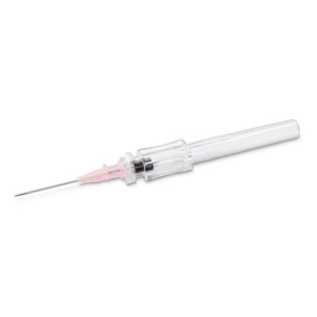 TrueSafe - Peripheral IV Catheter 20 Gauge 1.88 Inch Button Retracting Safety Needle - MS-84420