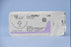 Coated Vicryl - Suture with Needle Absorbable Coated Violet Suture Braided Polyglactin 910 Size 2 - 0 36 Inch Suture 1-Needle 48 mm Length 1/2 Circle Taper Point Needle - J369H