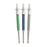MLA D-Tipper Core Starter Set - Fixed Volume Pipette Set 10 µL / 50 µL / 100 µL / 200 µL / 1,000 µL Without Graduations NonSterile - 1050-0999