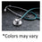 Dukal Corporation Stethoscope Basic Tech-Med Black 22" 2-Head Ea - 1200