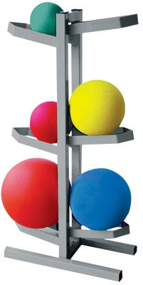 Fabrication Enterprises Cando Plyometric Ball Rack 12 X 20 X 32 Inch, Two-Sided Vertical - 446966