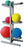 Fabrication Enterprises Cando Plyometric Ball Rack 12 X 20 X 32 Inch, Two-Sided Vertical - 446966