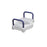 Fabrication Enterprises Raised Toilet Seat with Arms 4 Inch Height White - 43-2560
