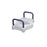 Fabrication Enterprises - Raised Toilet Seat with Arms 4 Inch Height White - 43-2560