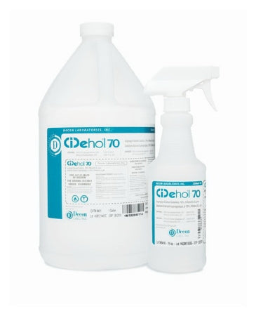 CiDehol 70 - Surface Disinfectant Cleaner Alcohol Based Trigger Spray Liquid 32 oz. Bottle Alcohol Scent Sterile - Fisher Scientific - 04355250