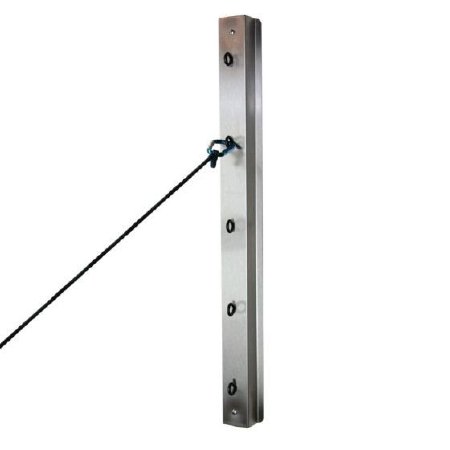 CanDo - Exercise Rail Station 5 Hooks/base 2 X 3 X 28 Inch - 553989