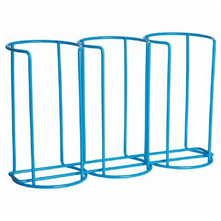 Bel-Art SP Scienceware Poxygrid - Rack 3.25 X 5.5 X 9.62 Inch, 30, Blue, Autoclavable For Contact Plates with Lids - 03410508