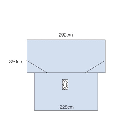 3M Steri-Drape Orthopedic Drape Extremity Drape 89 W X 120 L Inch Sterile - 9057