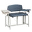 Clinton Industries Lab X Series Blood Drawing Chair Padded Flip Arm Warm Gray - 66099B-3WG