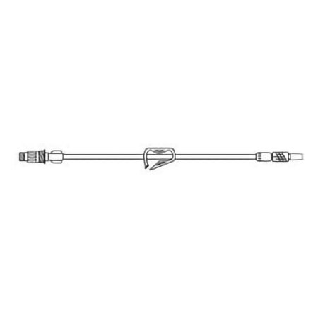 MedSource International - Extension Set 8 Inch Tubing 1 Port 2.0 mL Priming Volume DEHP-Free - MS-83092