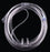 MedSource International - Nasal Cannula Low Flow Delivery Universal Straight Prong / NonFlared Tip - MS-24003