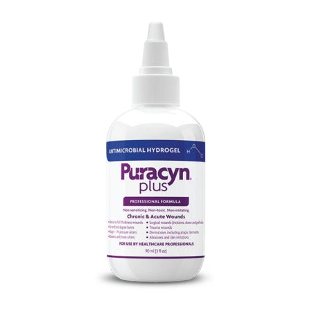 Puracyn Plus - Antimicrobial Hydrogel with Twist Cap Bottle 3 oz. - Innovacyn - 6542
