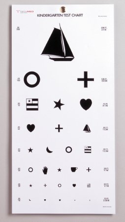 McKesson McKesson Eye Test Chart 20 Foot Kindergarten - 3063