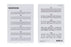 McKesson McKesson Eye Test Chart 12 Inch Jaeger - 63-3054