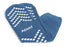 McKesson McKesson Slipper Socks Large Teal Above the Ankle - 16-SCE1