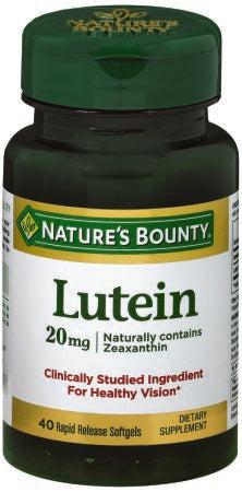 US Nutrition Nature's Bounty Eye Vitamin Supplement Lutein 20 mg Strength Softgel 40 per Bottle - 74312049026