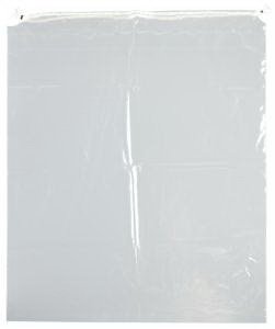 RD Plastics Company BAG, PERSONAL BELONGING CLR 15"X18" (500/CS) D/S - G127