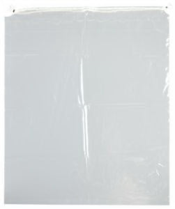 RD Plastics Company - Patient Belongings Bag 15 X 18 Inch Plastic Drawstring Closure Clear - G127