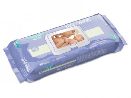 Clean and Condition - Baby Wipe Soft Pack Water / Paraffinum Liquidum / Propylene Glycol Scented 80 Count - 04467720540