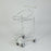 Health Care Logistics Tote Basket Cart 19 X 25 X 38 Inch, 10 X 13-1/4 X 19-1/4 Inch Tote Basket - 14052