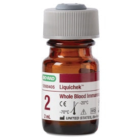 Bio-Rad Laboratories Liquichek Assayed Control Whole Blood Immunosuppressant Level 2 6 X 2 mL - 12000405