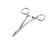 BR Surgical - Hemostatic Forceps Crile 5-1/2 Inch Length Floor Grade Stainless Steel Locking Handle Straight Serrated Jaws - 3101