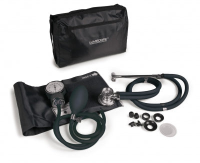 Lumiscope Lumiscope Blood Pressure Kit Pocket Style Hand Held 2-Tube Adult Size Arm - 100-040P