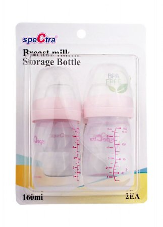 Mother's Milk Inc Spectra Breast Milk Storage Bottle 5 oz. Plastic - 11909