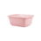 Medegen Medical Products, Basin Wash 6Qt Polypropylene 4-1/5X12-3/5X10" Dusty Rose Ea, 50 Ea/Ca - H360-10