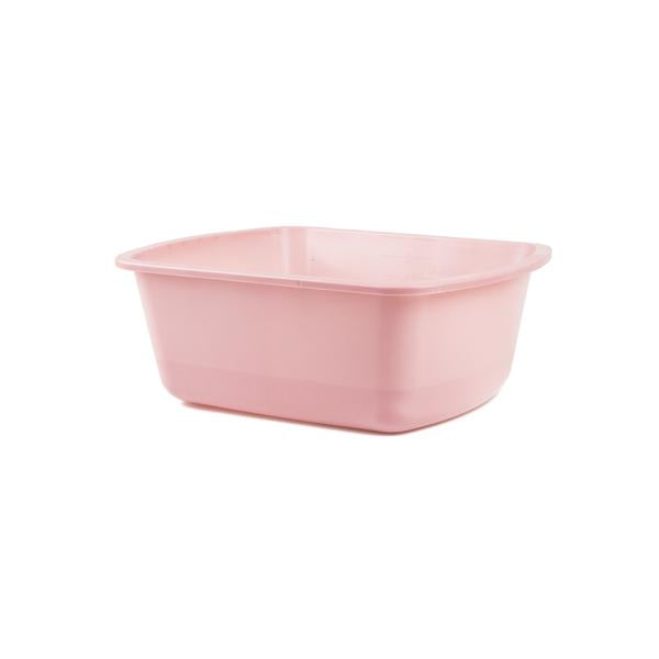 Medegen Medical Products, Basin Wash 6Qt Polypropylene 4-1/5X12-3/5X10" Dusty Rose Ea, 50 Ea/Ca - H360-10