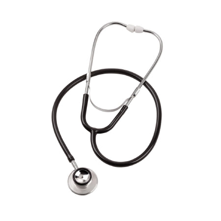 Mabis Healthcare - Classic Stethoscope Black 1-Tube 22 Inch Tube Double-Sided Chestpiece - 10-426-020