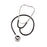Mabis Healthcare - Classic Stethoscope Black 1-Tube 22 Inch Tube Double-Sided Chestpiece - 10-426-020